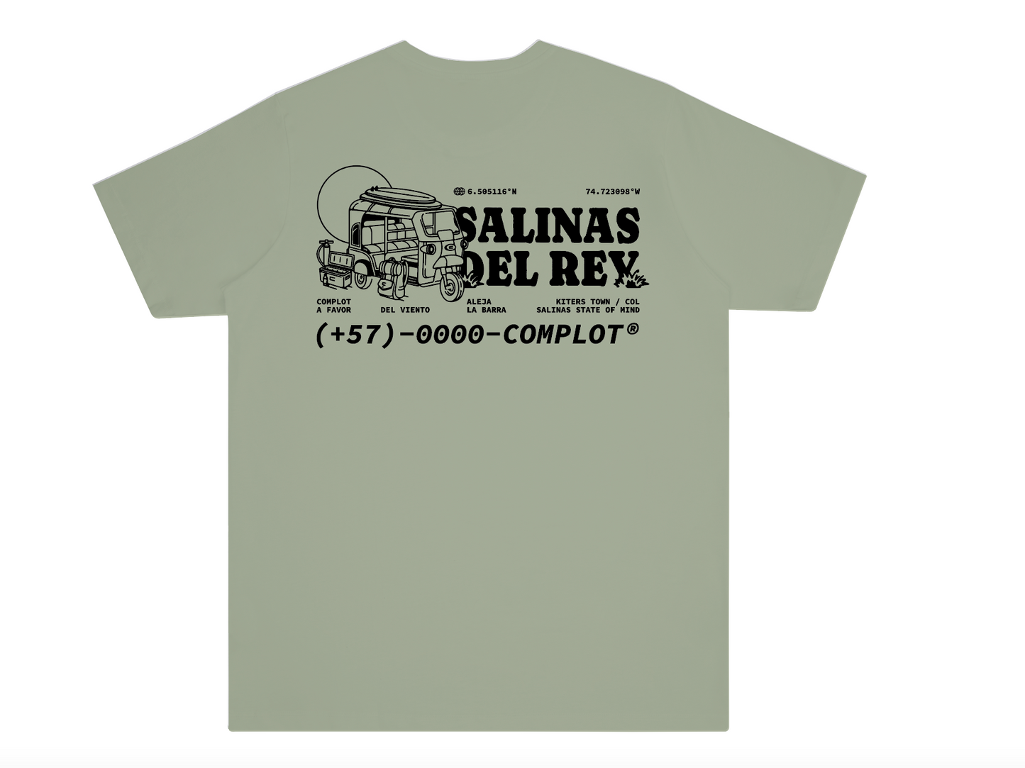 Camiseta Tuc Tuc Salinas Verde