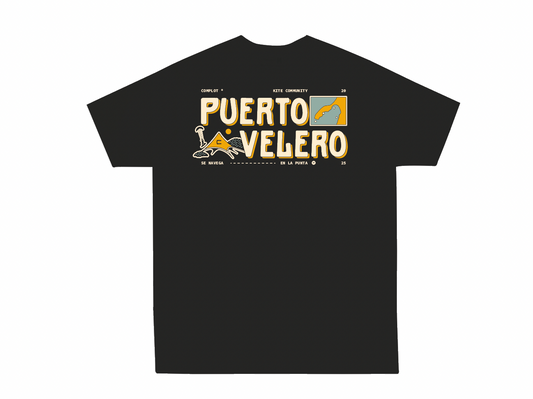 Camiseta Puerto Velero Black