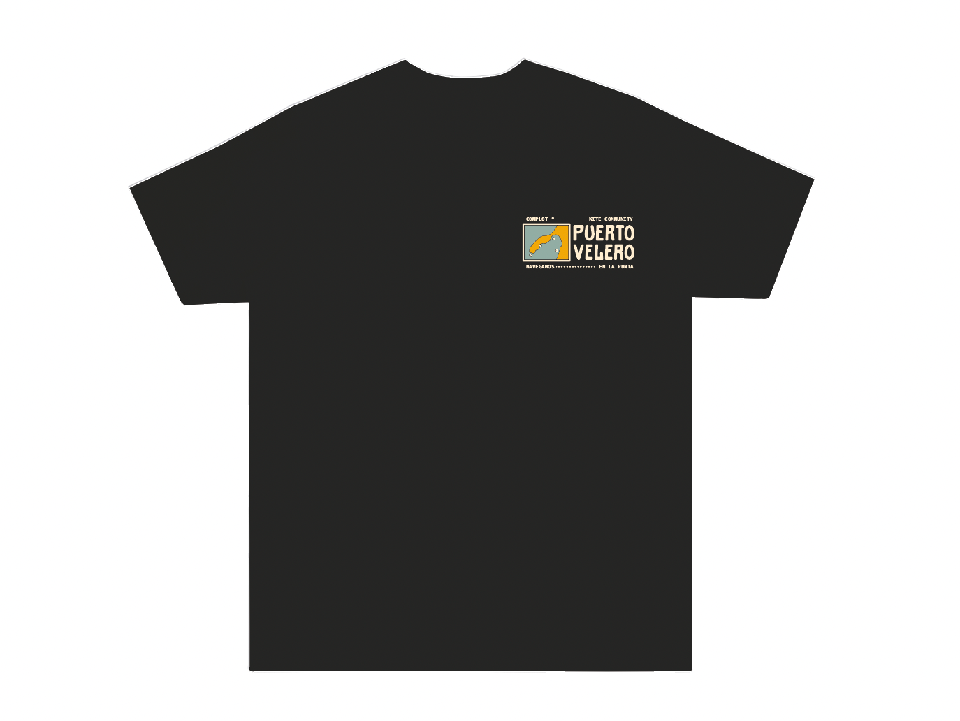 Camiseta Puerto Velero Black