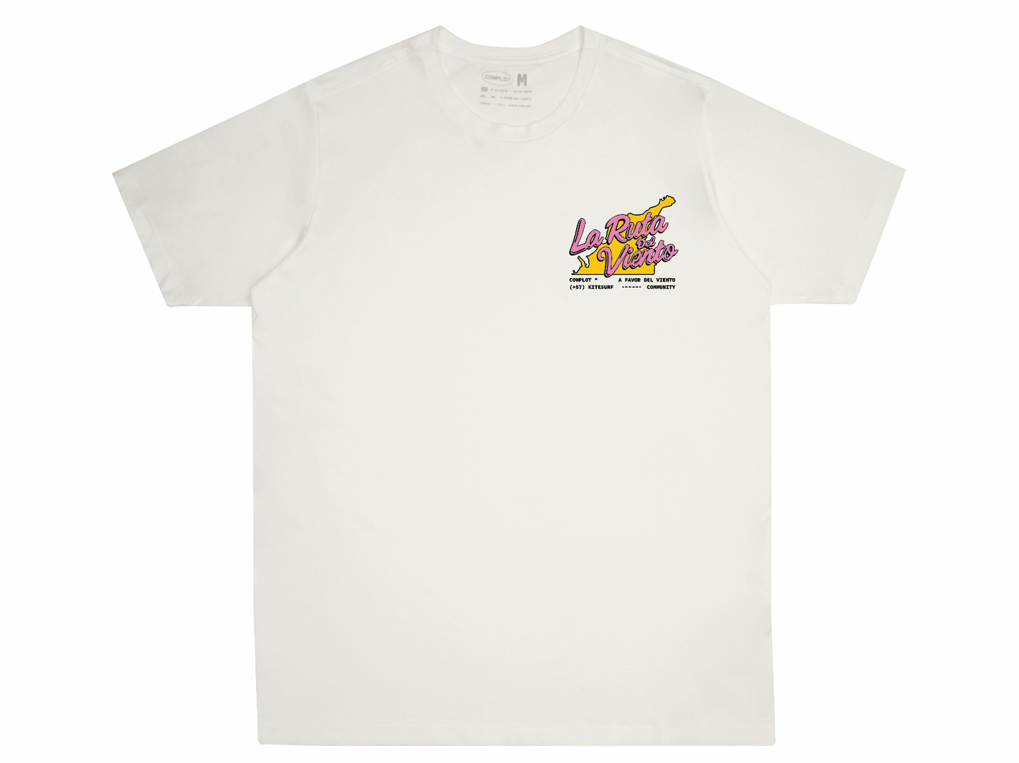 Camiseta La Ruta del Viento Off White