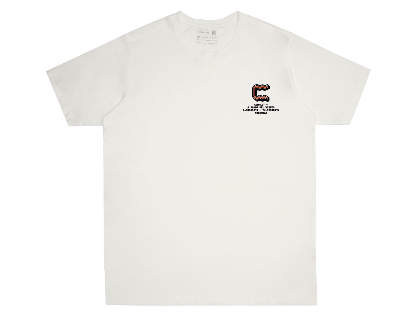 Camiseta Kiters Town Off White 150 grms