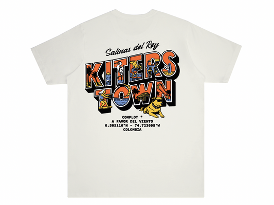 Camiseta Kiters Town Off White