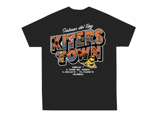 Camiseta Kiters Town Black