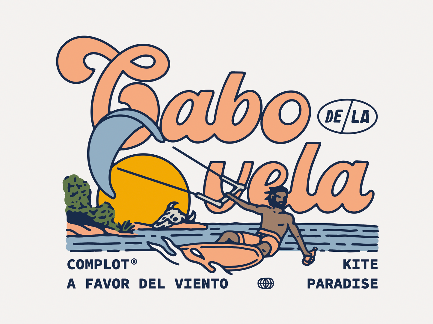 Camiseta Cabo de la Vela Off White