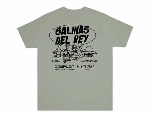 Camiseta Complot + KiteZone Verde