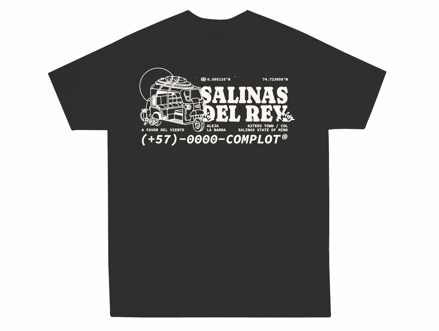 Camiseta Tuc Tuc Salinas Negro