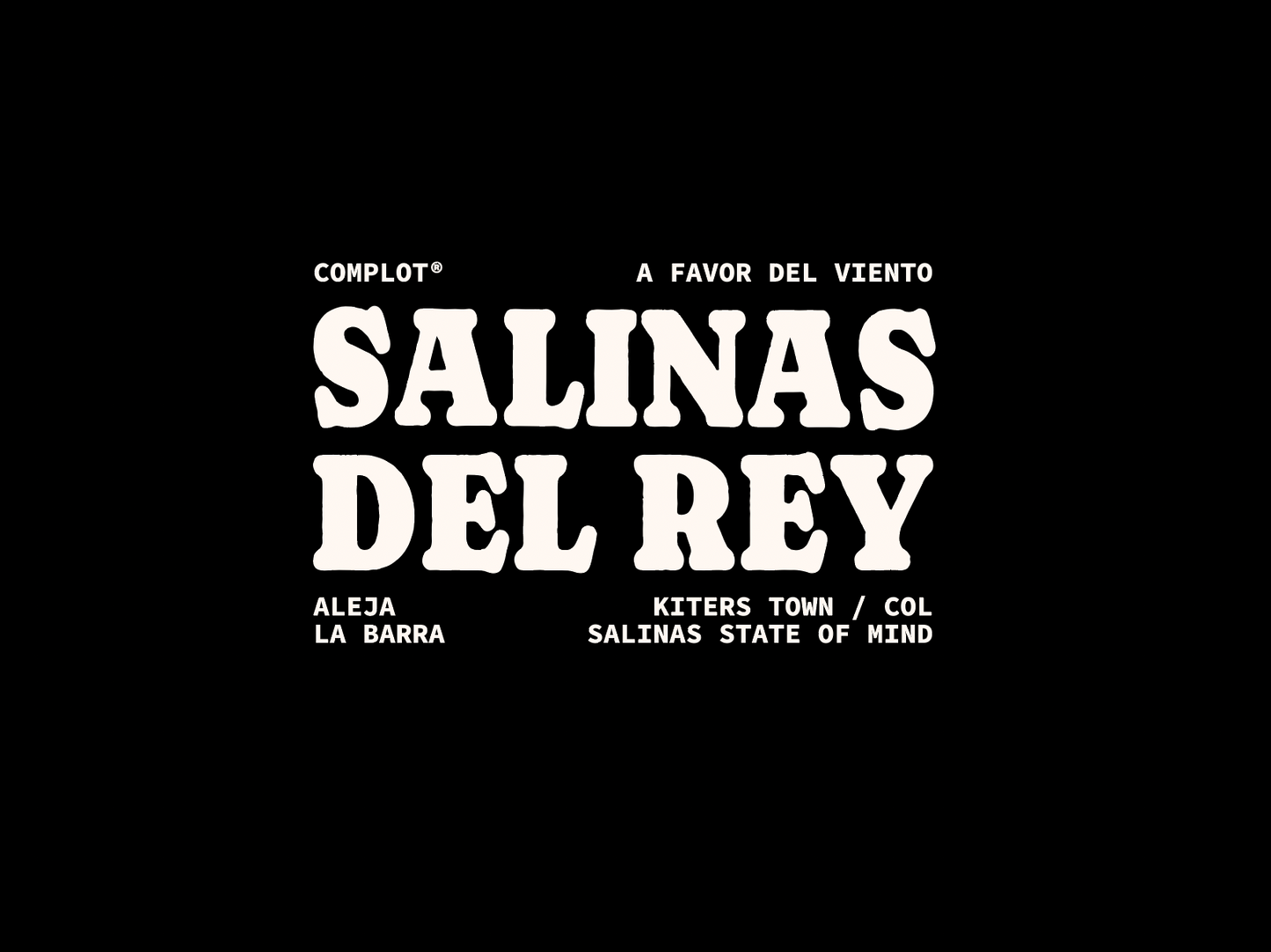 Camiseta Tuc Tuc Salinas Negro