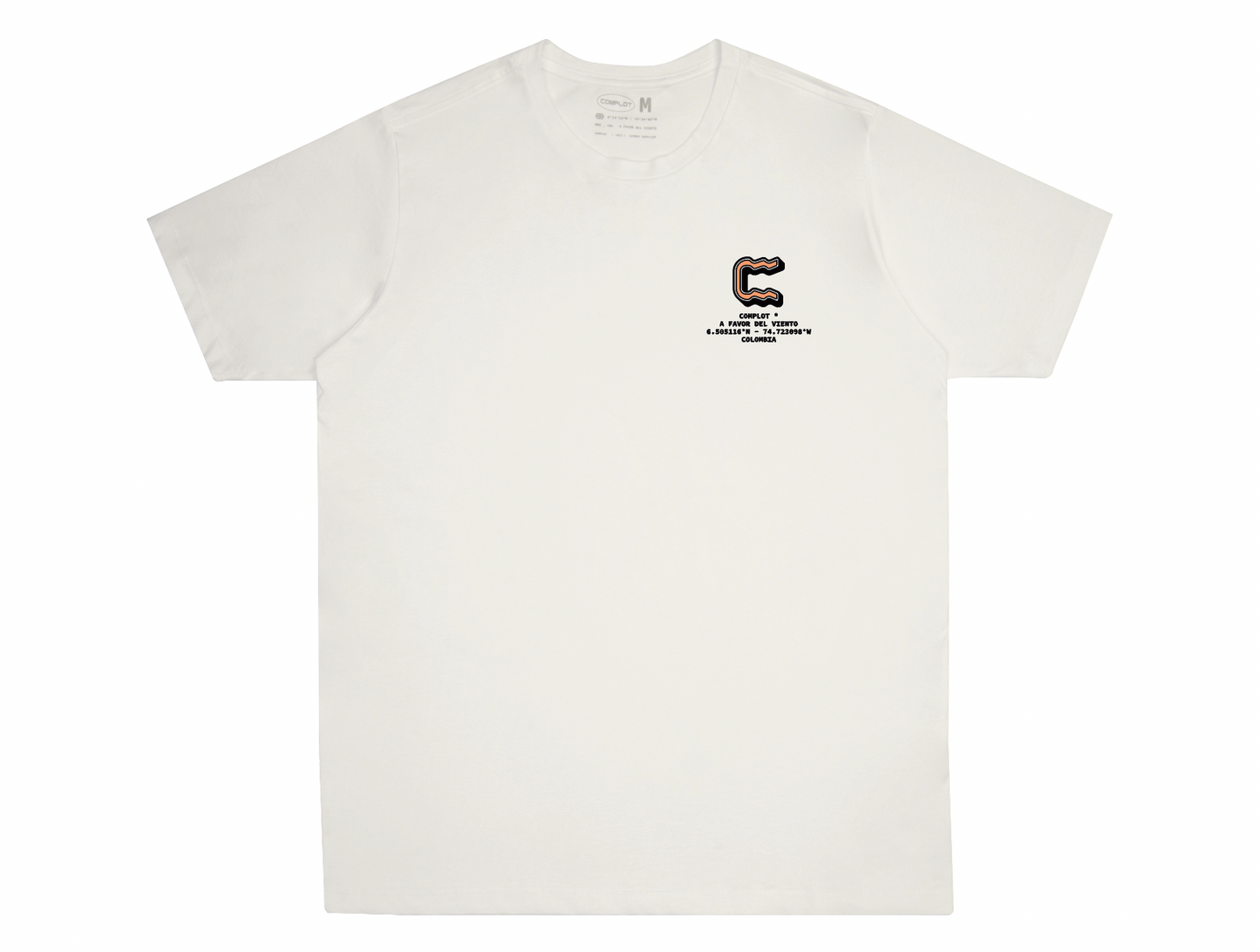 Camiseta Kiters Town Off White 180 grms