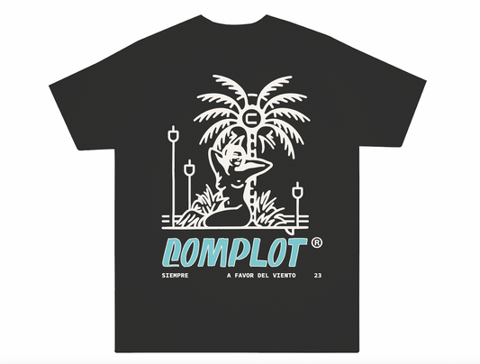 Camiseta Chica Complot Black
