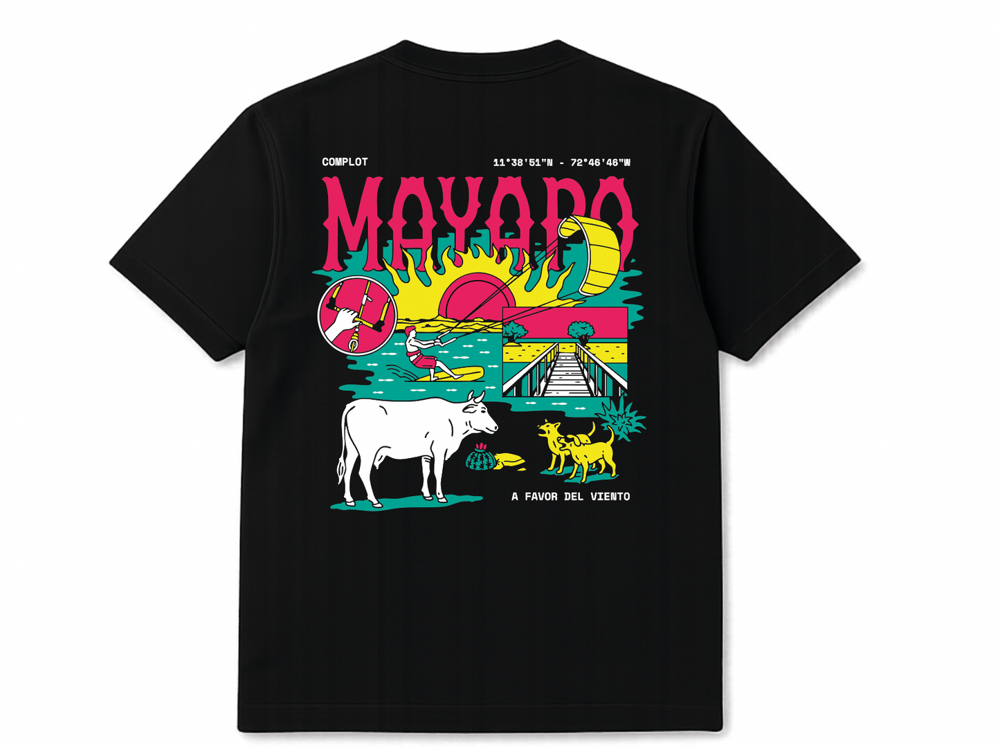 Camiseta Mayapo Black
