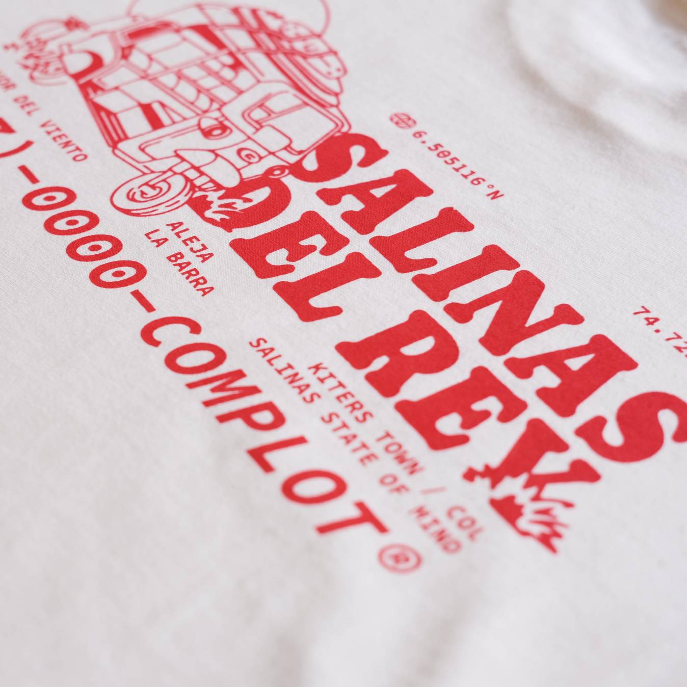 Camiseta Tuc Tuc Salinas Rojo