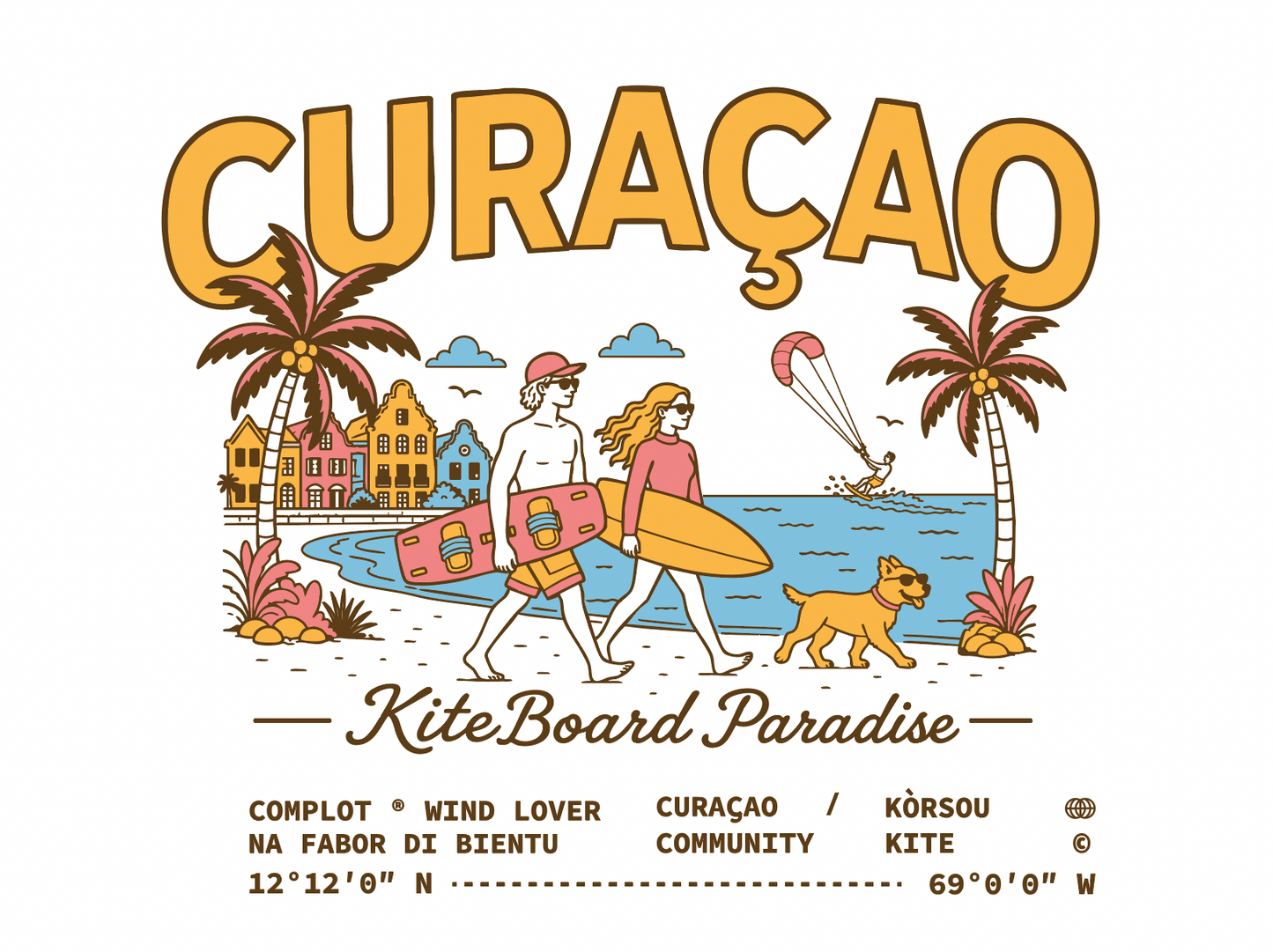 Camiseta Curaçao