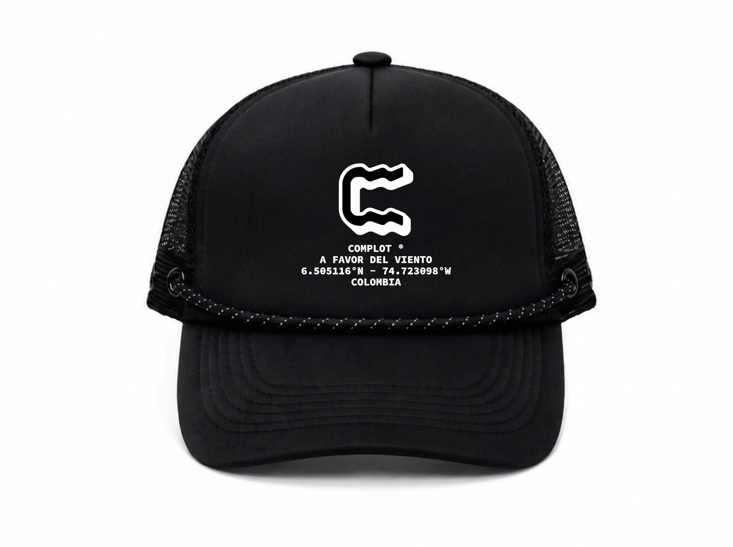 Gorra Truker C a favor del viento