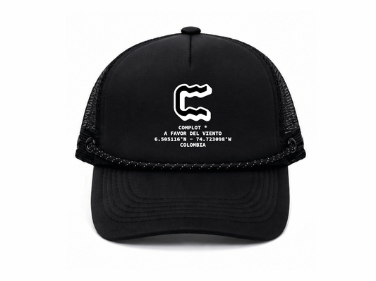 Gorra Truker C a favor del viento