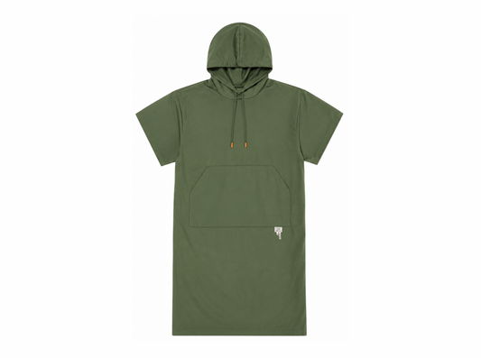Poncho Microfibra Verde