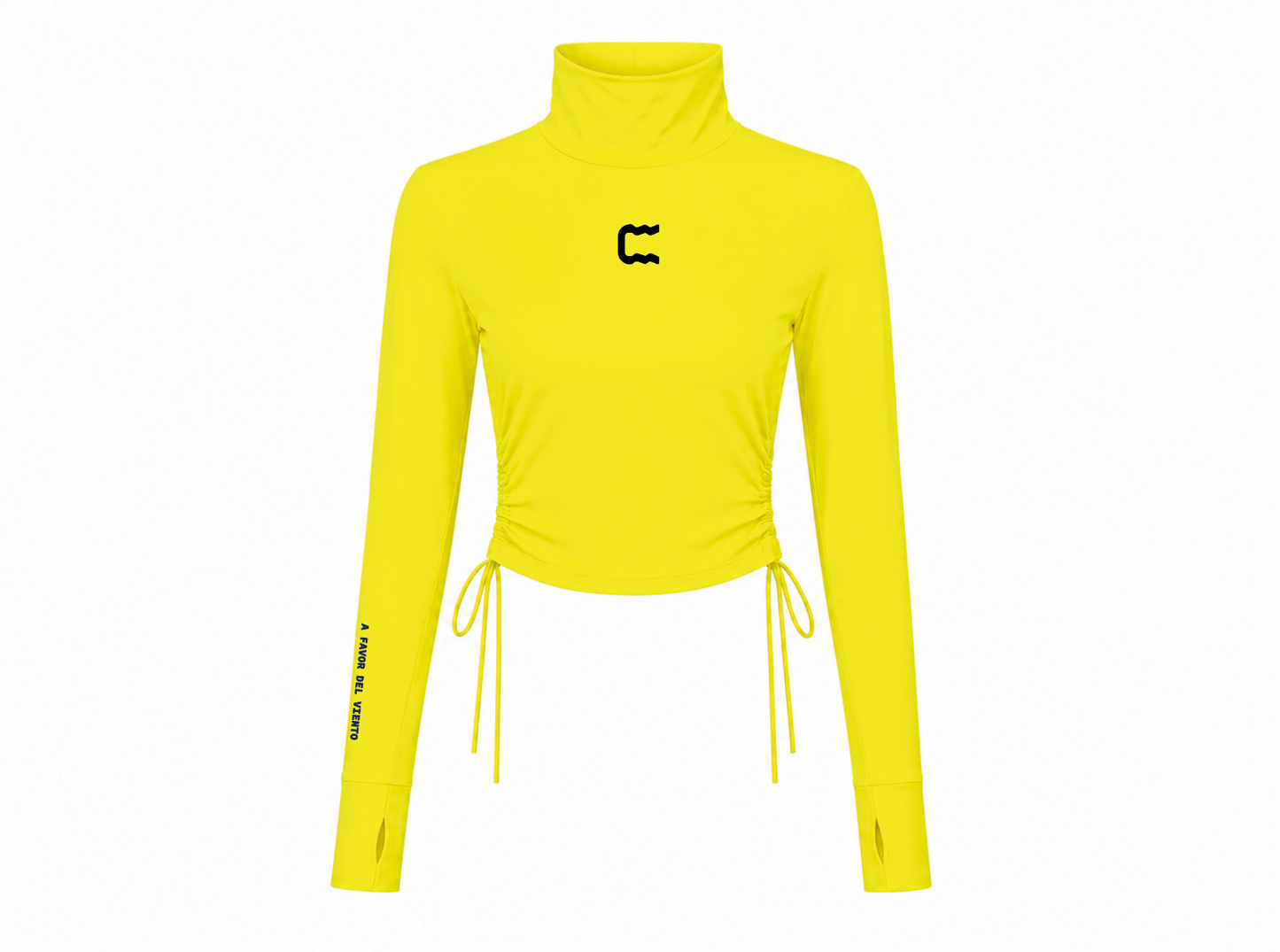 Rash Crop Microfibra Amarillo Limón