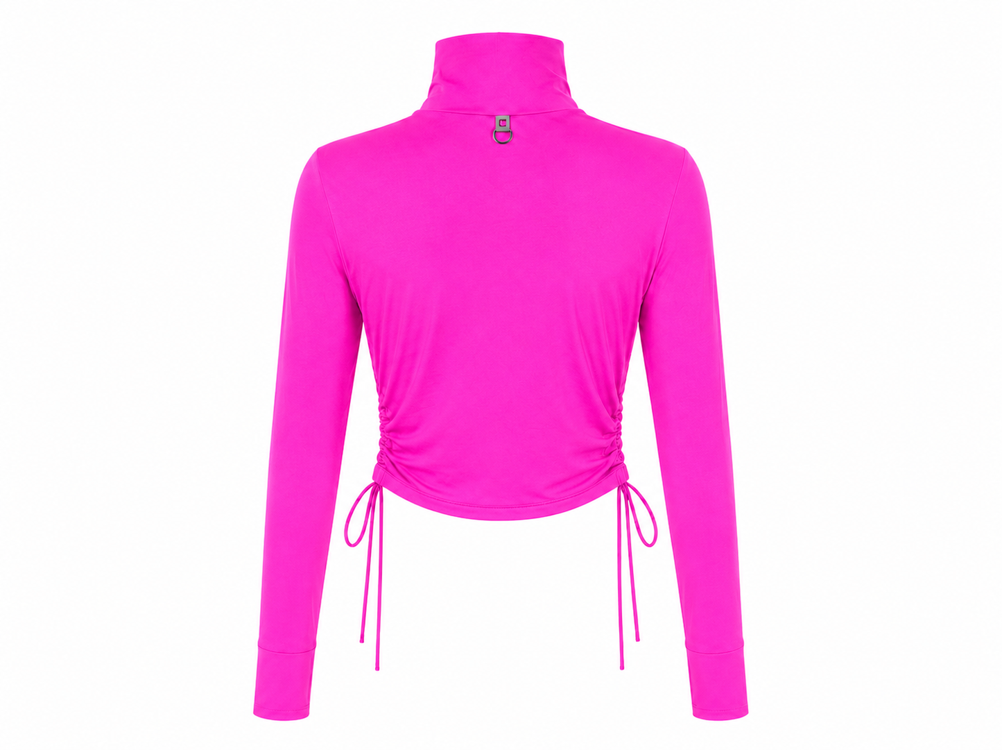 Rash Crop Microfibra Fucsia