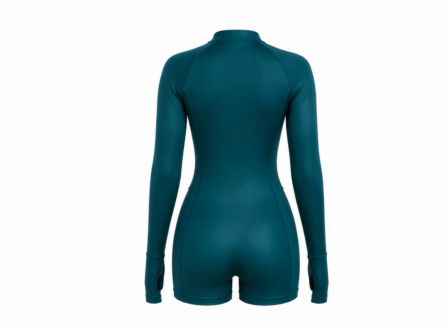 Surf Swimsuit Short Verde Azul