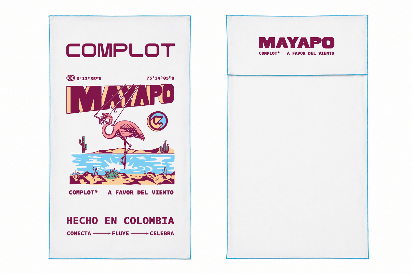 Toalla Mayapo Flamingo